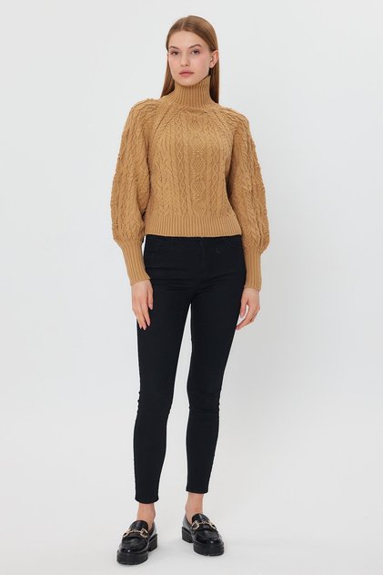 Hair Braided Sweater(A92187-S)