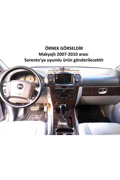 Kia Sorento 2007-2010 Console Finisher Torpedo Trim Finisher Full Set Dark Oak