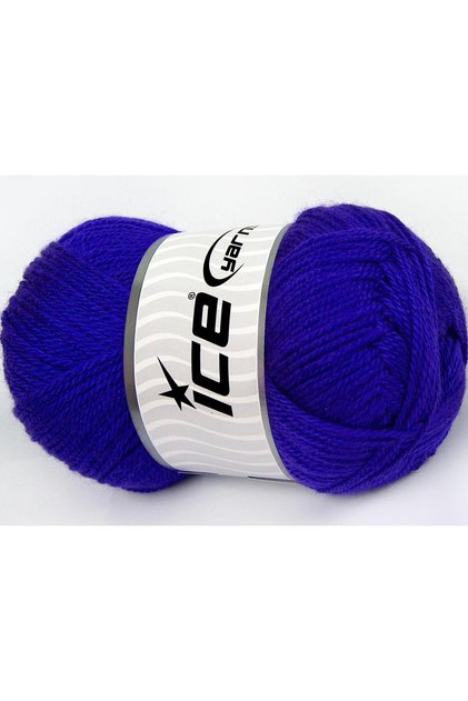 4X100Gr. Dora Acrylic Purple Winter, Flat Strands, 100% Acrylic