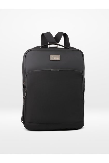 O-alphabag 3-in-1 Convertible Travel Backpack Stylish Business Laptop Bag Black