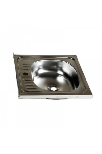 Chiuvetă ZLN 0155, cuvă simplă pentru corp, 50x50 cm, Z-Inox