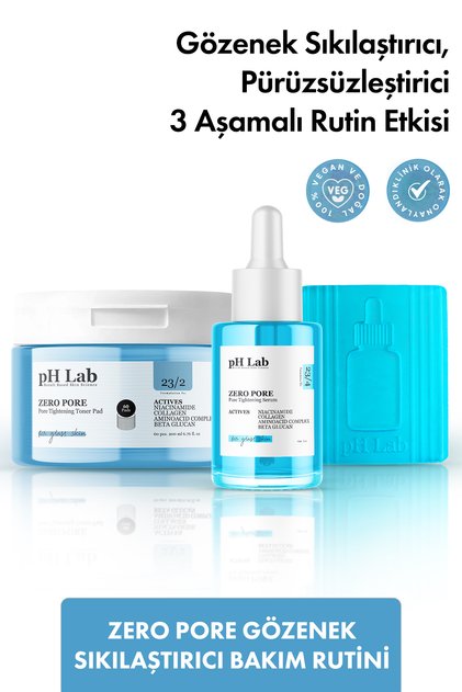 Phlab Zero Pore Gözenek Sıkılaştırıcı Bakım Rutini