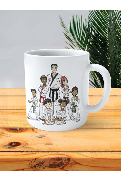taekwondo tekvando Baskılı Kupa Bardak Kişiye Özel Model 8
