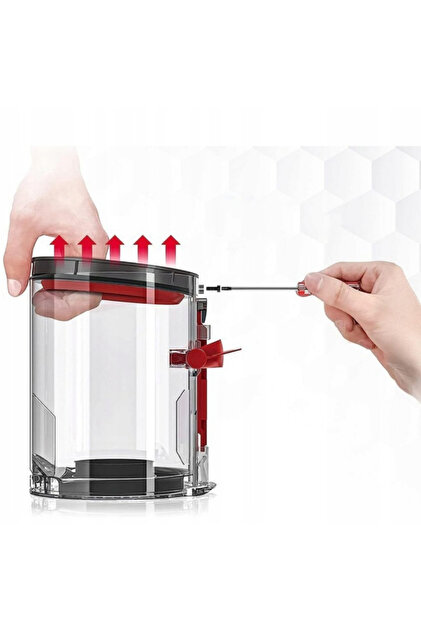 srfn ticaret Dyson V15 Uyumlu Elektrikli Süpürge Toz Haznesi