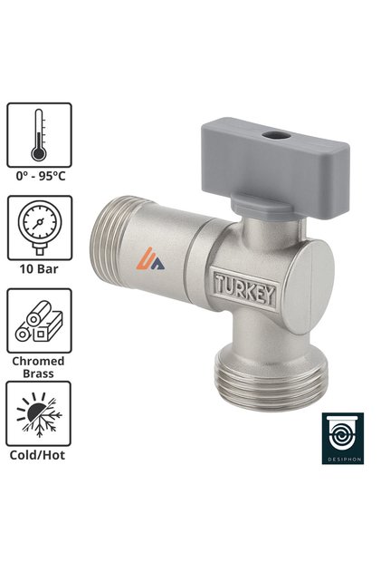 Mini Ball Tap – On/Off Valve, G3/4, Laundry & Dishwasher Connection Tap