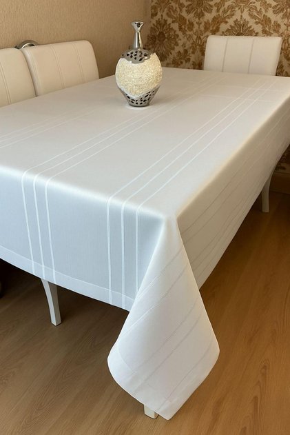 مفرش طاولة كولبر مقاوم للبقع 150x220 سم – أنيق وسهل التنظيف – قطعة واحدة