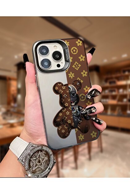 İphone 16 Pro Max Uyumlu Robo Baby Hassas Tuşlu Telefon Kılıfı MK01A