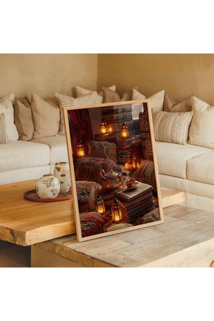 One Piece Salon Office Decor Painting Anatolian Treasures Vrynt