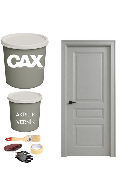 AHŞAP-LAKE-TEKNE VERNİKLİ KAPI AKRİLİK BOYA SETİ 1 LİTRE+500ML AKRİLİK KORUMA VE PARLAKLIK VERNİĞİ
