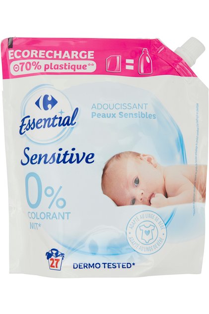 Balsam rufe bebe , 27 spalari, 600ml , Carrefour Essential