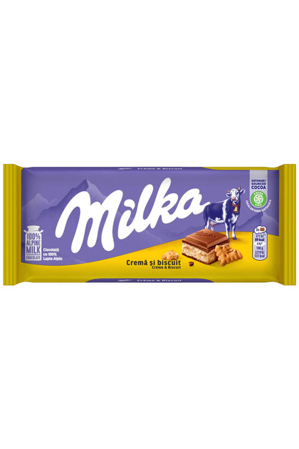 Ciocolata crema si biscuiti 100g