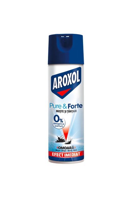 Spray Impotriva mustelor si tantarilor Aroxol Pure&Forte, 300 ml