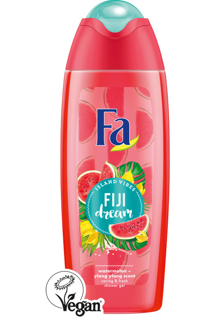 Gel de dus pepene&ylang ylang Island Vibes Fiji Dream, vegan, 400 ML