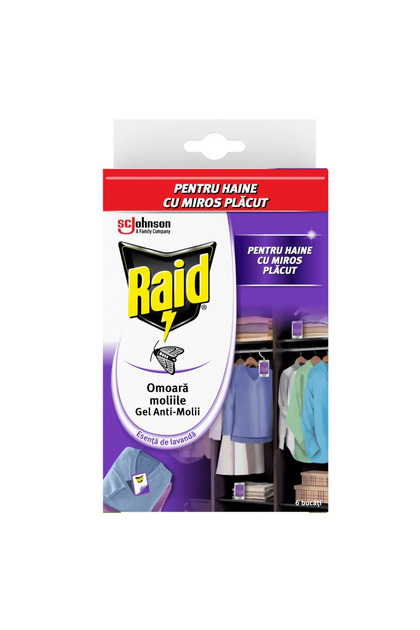 Gel anti-molii Lavanda 6 buc