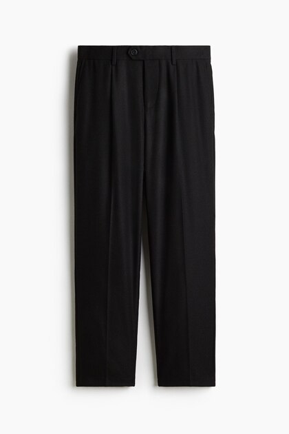 Daralan Paçalı Pantolon Regular Fit