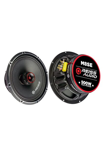 Reiss Audio Rs-m8se 20cm kendinden tweeterli Tanesi 500wat-250w