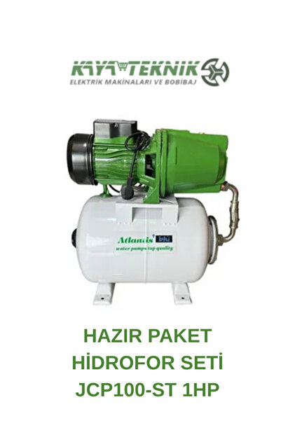 Atlantis MARKA HAZIR PAKET HİDROFOR SETİ JCP100-ST 1HP - Fiyatı