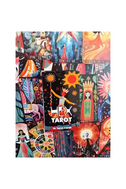 English Tarot 78 Cards (English Tarot Card) - Hex Tarot
