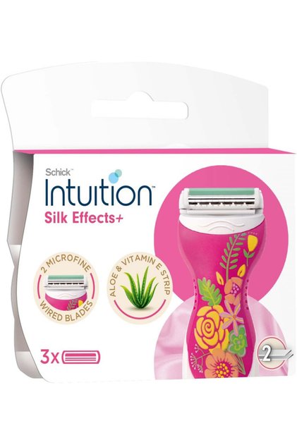 Silk Effects Women Razor Refill Catridges Women-Enriched with Vitamin E-Aloe-3 Cartridge