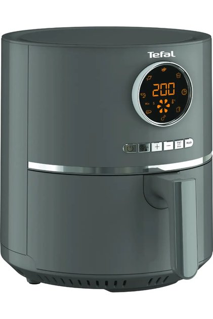Friteuza cu aer cald Ultra Fry Digital EY111B15, 1630 W, 8 programe, capacitate 4.2L, Gri