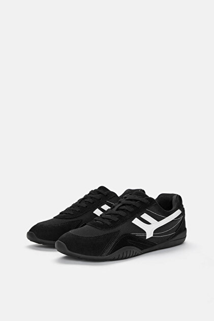 プレイデザインPO1 SUPER 3REE 25-26 S Pull & Bear Retro kumaş spor ayakkabı - Fiyatı, Yorumları
