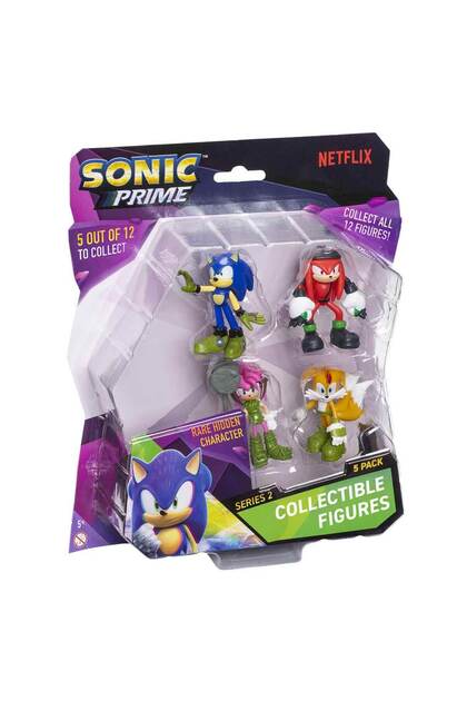 Sonic 5'li Figür Seti S2 - Çekiçli Rose - Fiyatı, Yorumları