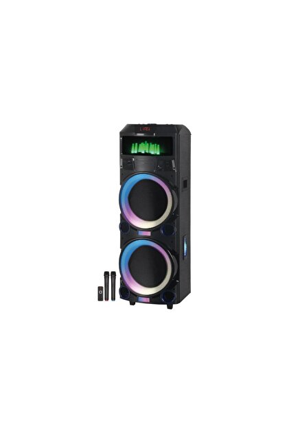 Sunix 120W 8000 Mah Çift Mikrofonlu Kumandalı Bluetooth Hoparlör