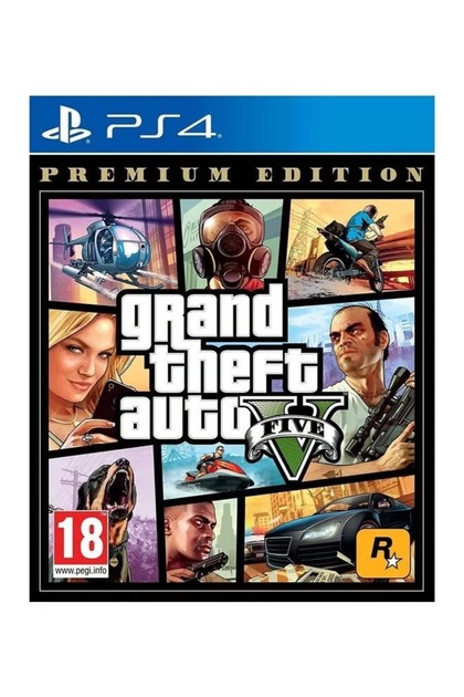 Grand Theft Auto V (GTA V) – Open-World Action & Adventure Game | PlayStation 4
