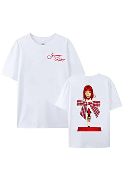 Tarzsokak Beyaz Jennie Ruby 1st Studio Albümü Ürün Tshirt Kim