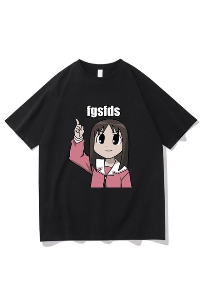 Siyah Komik Osaka Fgsfds Harajuku Kawaii Ayumu Anime Azumanga Da