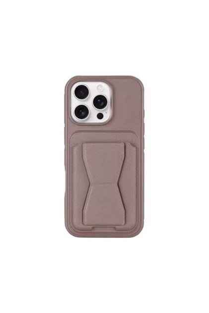 Flex Wallet Leather Card Holder Case Compatible with iPhone 17 Pro