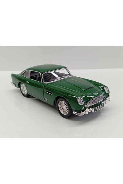 Dianomi 1 38 ölçek ASTON MARTİN DB5// 13 CM ÇEK BIRAK METAL ARABA YESİL