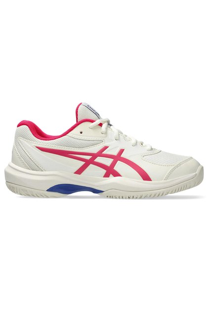 Gel-game gs white/flash coral tennis shoes 1044a083-102