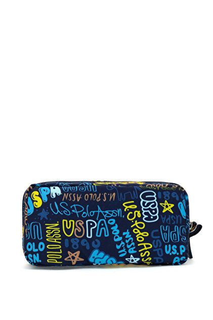 POLO SPORT Nylon Mini Pouch マルチカラー U.S. Polo Assn. Erkek Çocuk Lacivert Kalemlik 50315154-VR033