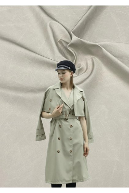 Waterproof Trench Coat Fabric - 100X150 cm