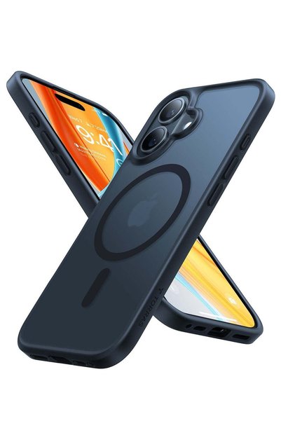 Guardian Magnetic Series Case For iPhone 16, Shockproof 12FT Military Grade, MagSafe, Slim, Black