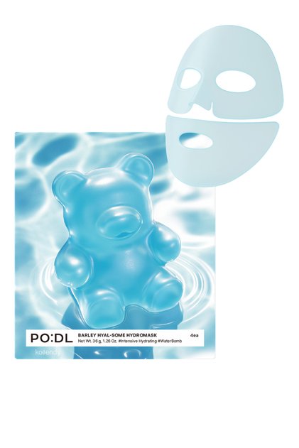 Barley Hyal-Some HydroMask - Hidrasyon Verici Nem Kilitleyici Jeju Arpası Özlü Hidrojel Maske 4lü
