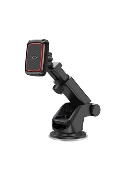 Suport de bord cu bază magnetică C83 cu ventuză, rotație 360° (negru)