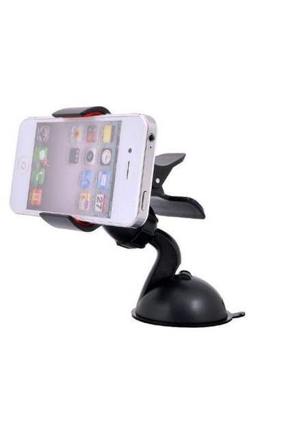 Suport Auto Clips 360 ° (Негру)