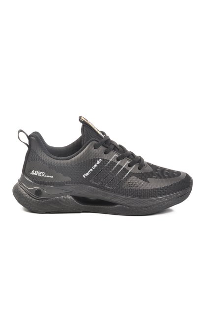 Siyah Fileli Hafif Esnek Unisex Spor Ayakkabı PCI-11068 G