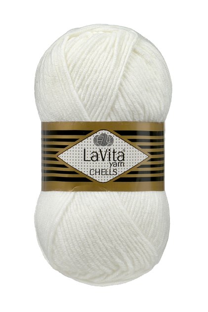 Chells Hand Knitting Yarn 100% Acrylic 100Gr (9501 Optik)