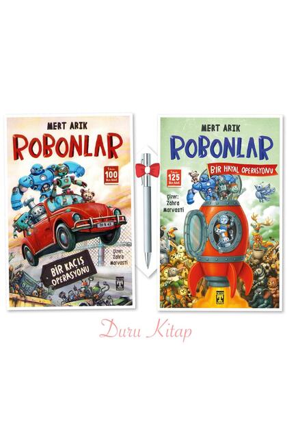 Robonlar - 1 Bir Kaçış Operasyonu & Robonlar - 2 Bir Hayal Operasyonu, CAPRİCE TÜKENMEZ KALEM HEDİYE