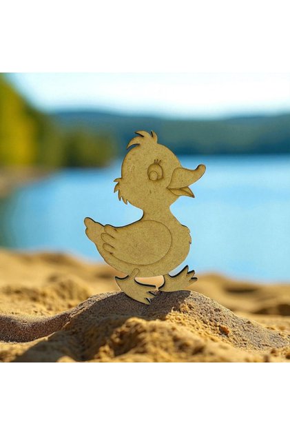 Creative Painting Magnet Figures for Kids 3 mm Raw Wood Mdf