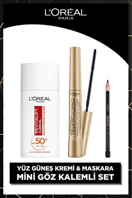 L'Oreal Paris Revitalift Clinical SPF 50+ Yüz Güneş Kremi +