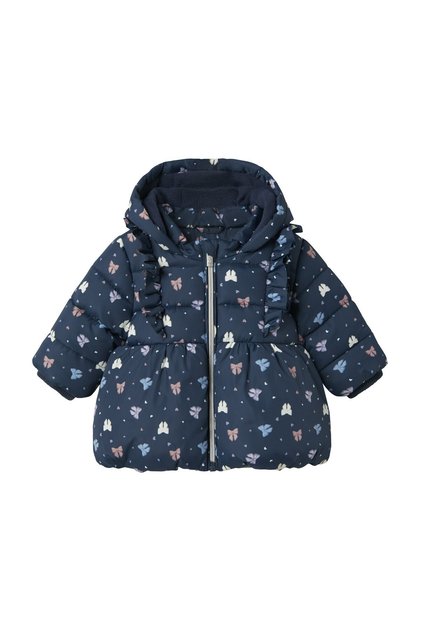 NBFMAY PUFFERJACKE AOP RÜSCHEN