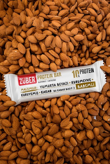 Protein Bar Bademli 40g x 12 Adet