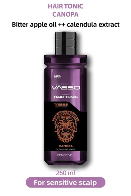 Relaxing Hair Tonic for Sensitive Scalp - Tribes Canopa Hair Tonic 260 ml