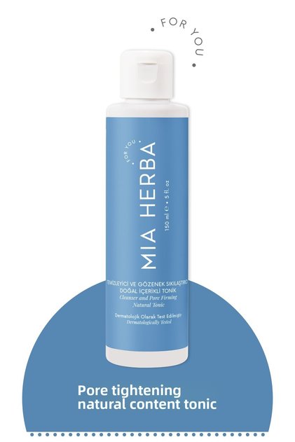 Cleansing and Pore Tightening Tonic with Natural Ingredients 150ml