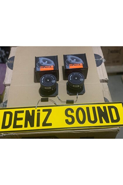 Deniz Sound Garage PBX-PRO3H | Powerbass PBX Serisi 7,6 cm Horn