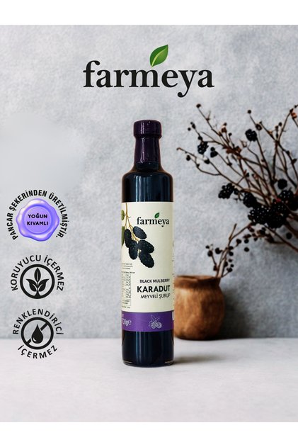 Karadut Özü 700gr - Karadut Meyveli Şurup
